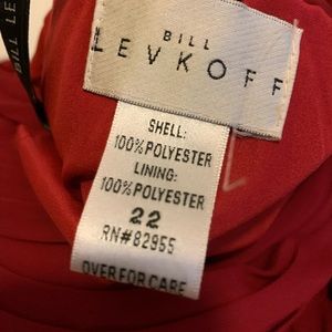 Bill Levkoff One Shoulder Dress